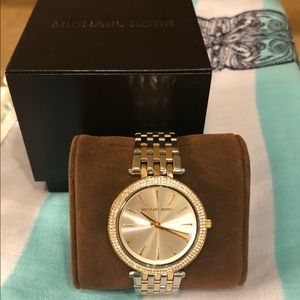 Michael Kors Darci Ladies Watch Two Tone